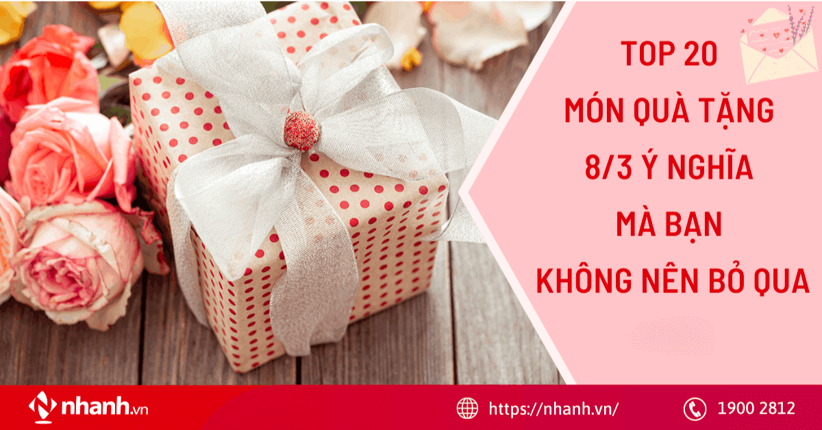 Quà Tặng 8/3 Ý Nghĩa Cho Phụ Nữ
